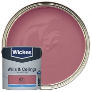 Wickes  Wickes Dusty Rose - No. 621 Vinyl Matt Emulsion - 2.5L