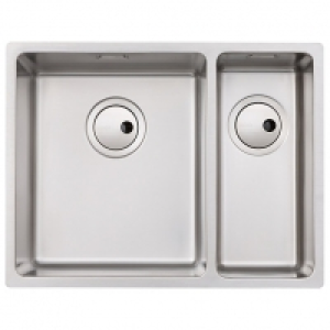 Abode Matrix 1.5 Bowl Right Hand Half Bowl Stainless Steel K £409.00