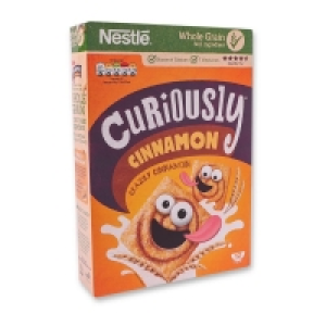 NESTLE CURIOUSLY CINNAMON GRAHAMS 375G £1.89