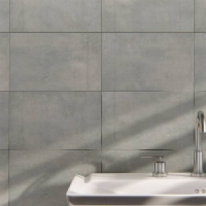 Ashbourne Concrete Ceramic Wall Tile - 250 x 400mm - 1sqm Pa £12.80