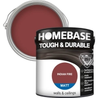 Homebase Homebase Paint Homebase Tough & Durable Matt Paint - Indian Fire 2.5L