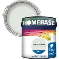 Homebase Homebase Paint Homebase Matt Paint - White Tundra 2.5L