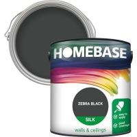 Homebase Homebase Paint Homebase Silk Paint - Zebra Black 2.5L
