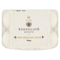 Ocado  Stonegate Estate Organic Large Eggs