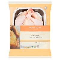 Waitrose  Waitrose Stock Brined Whole British Chicken