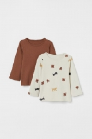 2-pack ribbed tops £6.00