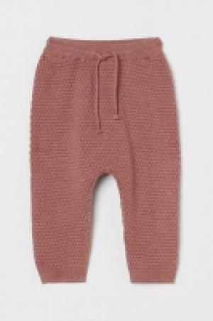 HM  Textured-knit trousers