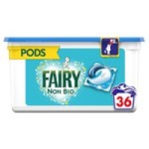 Morrisons  Fairy Non Bio Pods Washing Liquid Capsules for Sensitive Ski