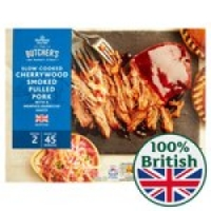 Morrisons Slow Cooked Cherrywood Smoked Pulled Pork With Mem £4.25