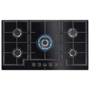 AEG HKB95450NB Black Gas Hob - 90cm £689.00