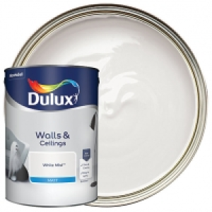 Dulux Matt Emulsion Paint - White Mist - 5L £26.00