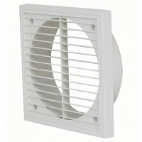 Wickes  Manrose PVC External Wall Grille - White 150mm