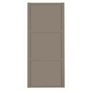 Spacepro 3 Panel Shaker Stone Grey Frame Stone Grey Door - 9