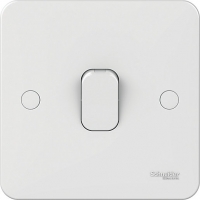 Wickes  Lisse 1 Gang 2 Way Light Switch - White
