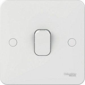 Wickes  Lisse 1 Gang 2 Way Light Switch - White