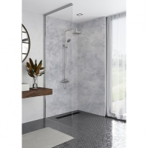 Mermaid Elite Caliza 2 Sided Shower Panel Kit - 900 x 900mm £617.60