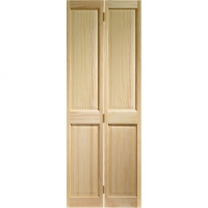 Wickes Skipton Clear Pine 4 Panel Internal Bi-Fold Door - 19