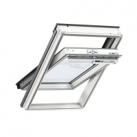 Wickes  VELUX White Painted Centre Pivot Roof Window - 1340 x 1400mm