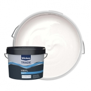 Wickes  Wickes Trade Vinyl Matt Emulsion Paint - Pure Brilliant Whit