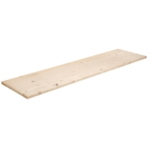 Solid Spruce Shelf - 850 x 300 x 18mm £9.00