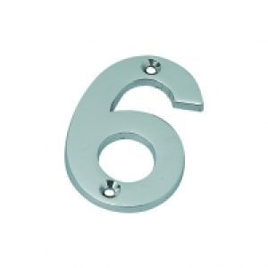 Wickes Door Number 6 - Chrome