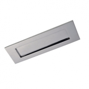 Wickes  Wickes Letter Plate - Chrome 308 x 96mm