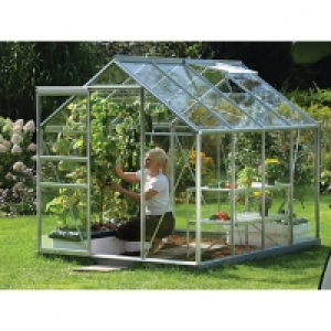 Vitavia Venus 8 x 6ft Horticultural Glass Greenhouse with St