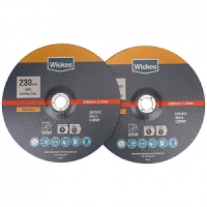 Wickes Masonry DPC Cutting Disc - 230mm - Pack of 2 &pound;7.00