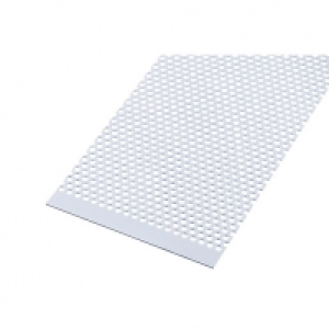 Wickes  Wickes Metal Sheet Perforated Round Hole 4.0mm Anodised Alum