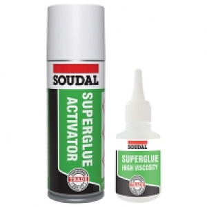 Soudal 130474 Adhesive Activator Mitre Kit Set £7.00