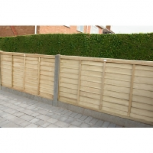 Forest Garden Pressure Treated Overlap Fence Panels - 6 x 4f £33.00