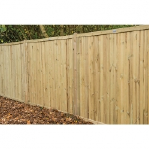 Forest Garden Pressure Treated Acoustic Fence Panel - 6 x 6f