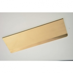 Wickes Letter Plate Tidy - Brass 300 x 98mm &pound;10.90