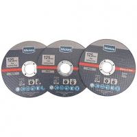 Wickes  Wickes Metal Flat Cutting Disc 125mm - Pack of 3