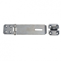 Wickes  Wickes Safety Hasp and Staple Galvanised - 100mm