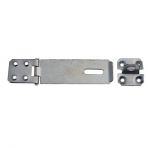 Wickes Safety Hasp and Staple Galvanised - 100mm &pound;3.90
