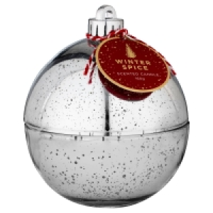 Bauble Scented Candle 160g - Winter Spice
