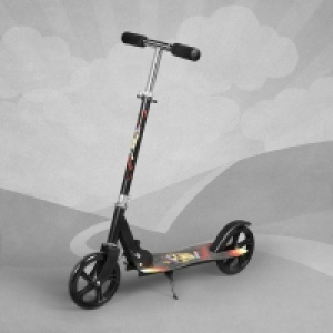 Kart Zone Aluminium Big Wheel Scooter - Black £24.99