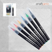 InExcess  Craftamo Watercolour Brush Pens - Pack of 6