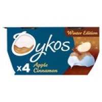 Morrisons  Oykos Winter Edition Apple & Cinnamon Yogurt 