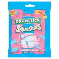 Iceland  Swizzels Drumstick Squashies Bubblegum Flavour 160g