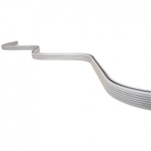 Croydex 2500mm Bendy Shower Curtain Rail - Chrome