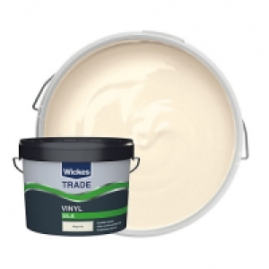 Wickes Trade Vinyl Silk Emulsion Paint - Magnolia 10L £30.00