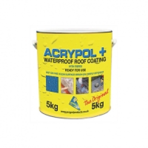 Wickes  Acrypol+ Waterproof Coating - Grey 5kg