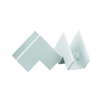 Wickes  Wickes Mini Trunking Inside Angle - White 16 x 16mm Pack of 