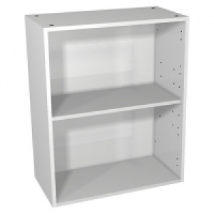 Wickes Hertford Gloss White Open Display Unit - 600 x 735mm