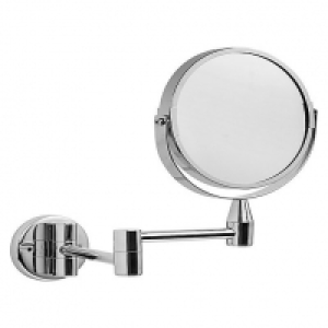 Croydex Small Round Magnifying Bathroom Mirror - Silver £9.00