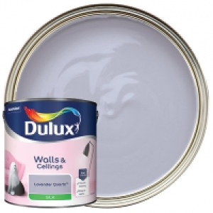 Dulux Silk Emulsion Paint - Lavender Quartz - 2.5L £18.00