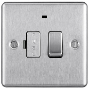 BG 13A Screwed Raised Plate Switched Fused Connection Unit W £8.00