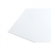 Wickes  Wickes Metal Sheet White Powder Coated Aluminium 250 x 500mm
